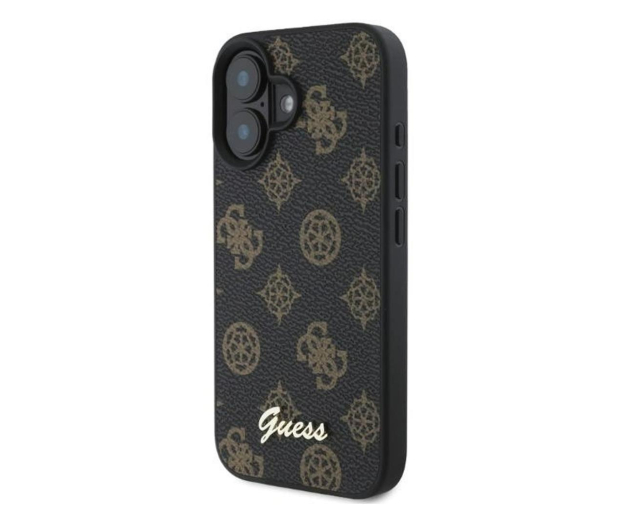 Guess Peony Script Logo do iPhone 16 czarny - 1279106 - zdjęcie 2